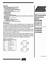 DataSheet AT25010A Automotive pdf